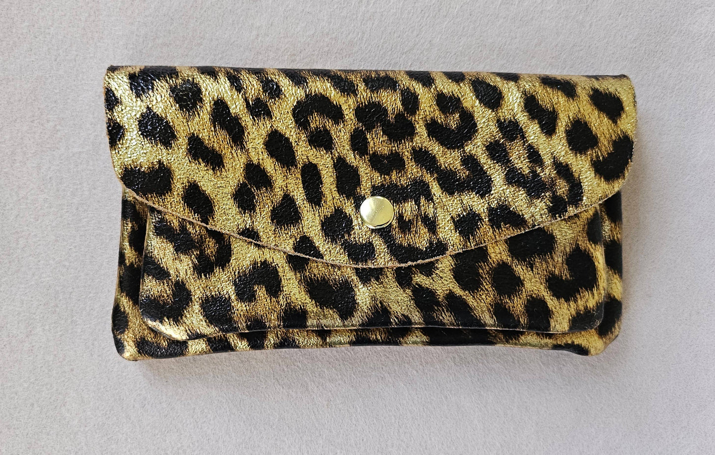 Kangaroo double pocket leather wallet: King