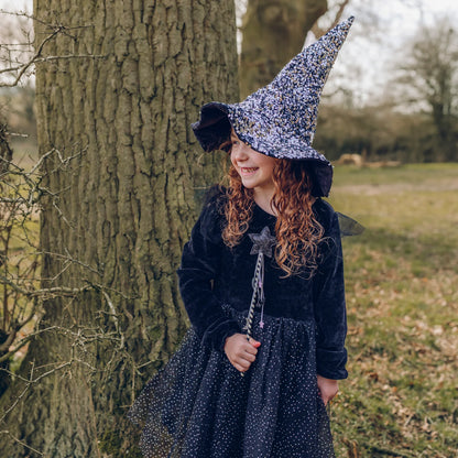 Rockahula Halloween Stripy Star Wand – Bacchetta Magica con Stelle e Pipistrelli