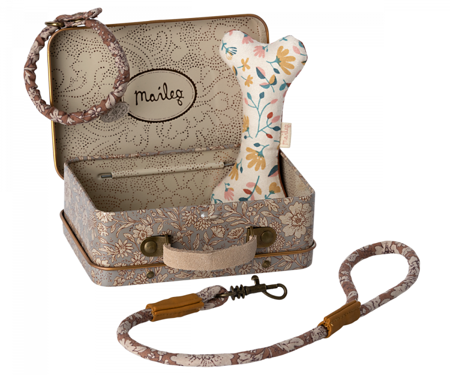 Valigetta con Set Cagnolino - Rosa - Apple Pie