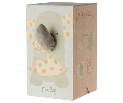 Maileg Lullaby Friends - Elefante - Iron Grey - Apple Pie