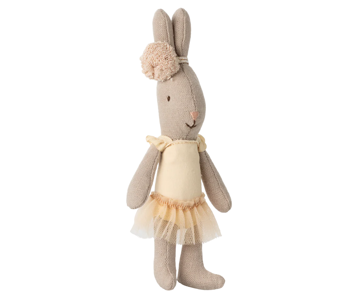 Maileg Coniglio Micro - Rabbit Ballerina - Bianco 