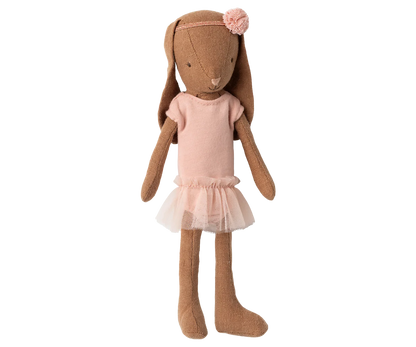 Coniglietta Maileg Size 1 - Abito da Balletto Rosa (Cioccolato) - Apple Pie