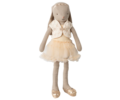 Coniglio Maileg ballerina taglia 3 con vestito bianco e tulle