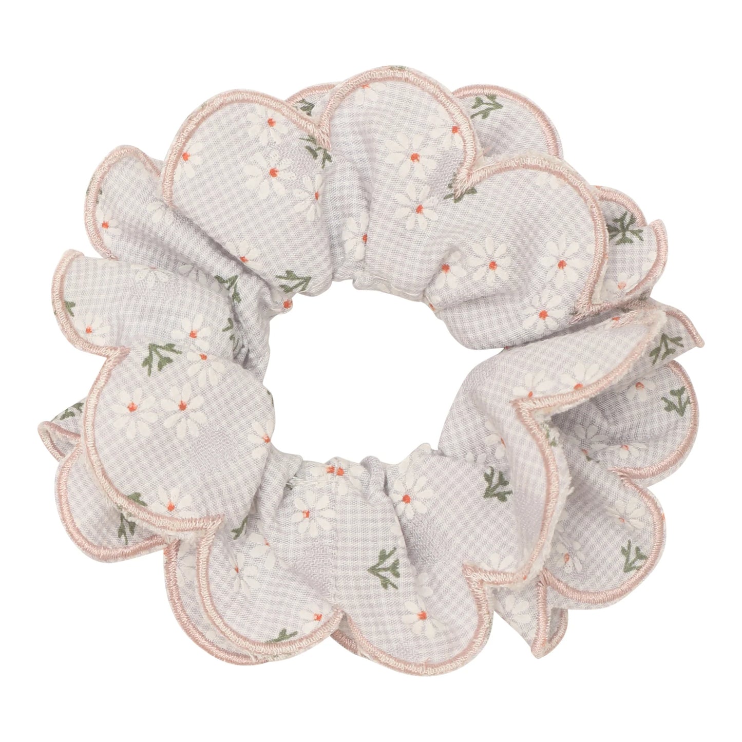 Mimi & Lula Scrunchie Floreale con bordo ondulato - Apple Pie