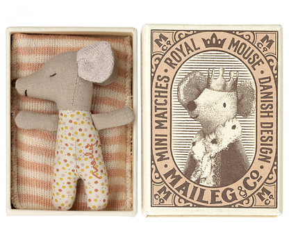 Baby Topolina che Dorme Maileg - Pois Rosa - Apple Pie