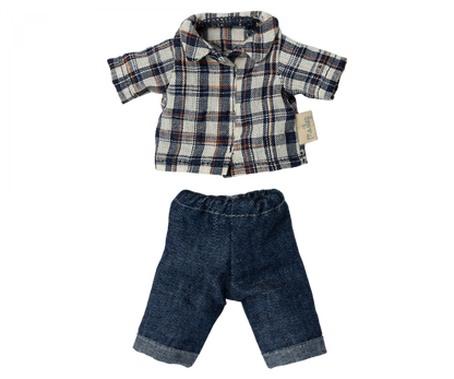 Micro Vestiti Topolino papà - Jeans e camicia - Apple Pie