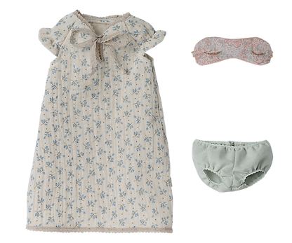 Maileg Topo Maxi con Camicia da Notte e Mascherina – 49 cm STOCK IN ARRIVO