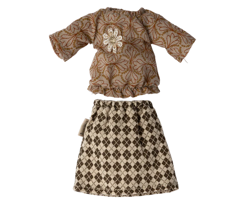 Vestito per nonna topo - Apple Pie
