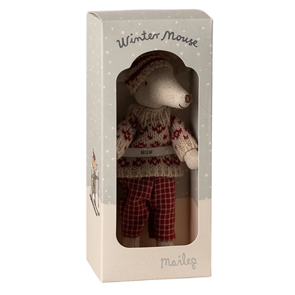 Topolino Mamma sugli Sci - Rosso - Apple Pie