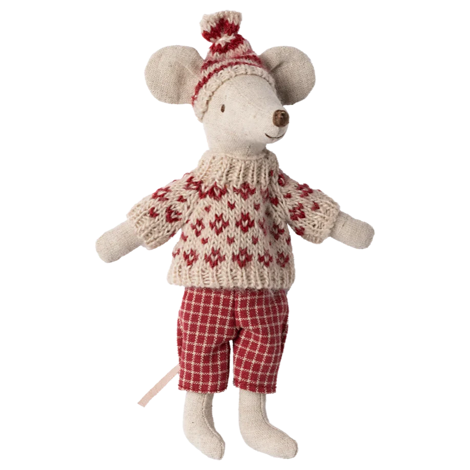 Topolino Mamma sugli Sci - Rosso - Apple Pie