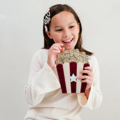 Mimi & Lula Borsetta Popcorn – Glitter Gold & Red