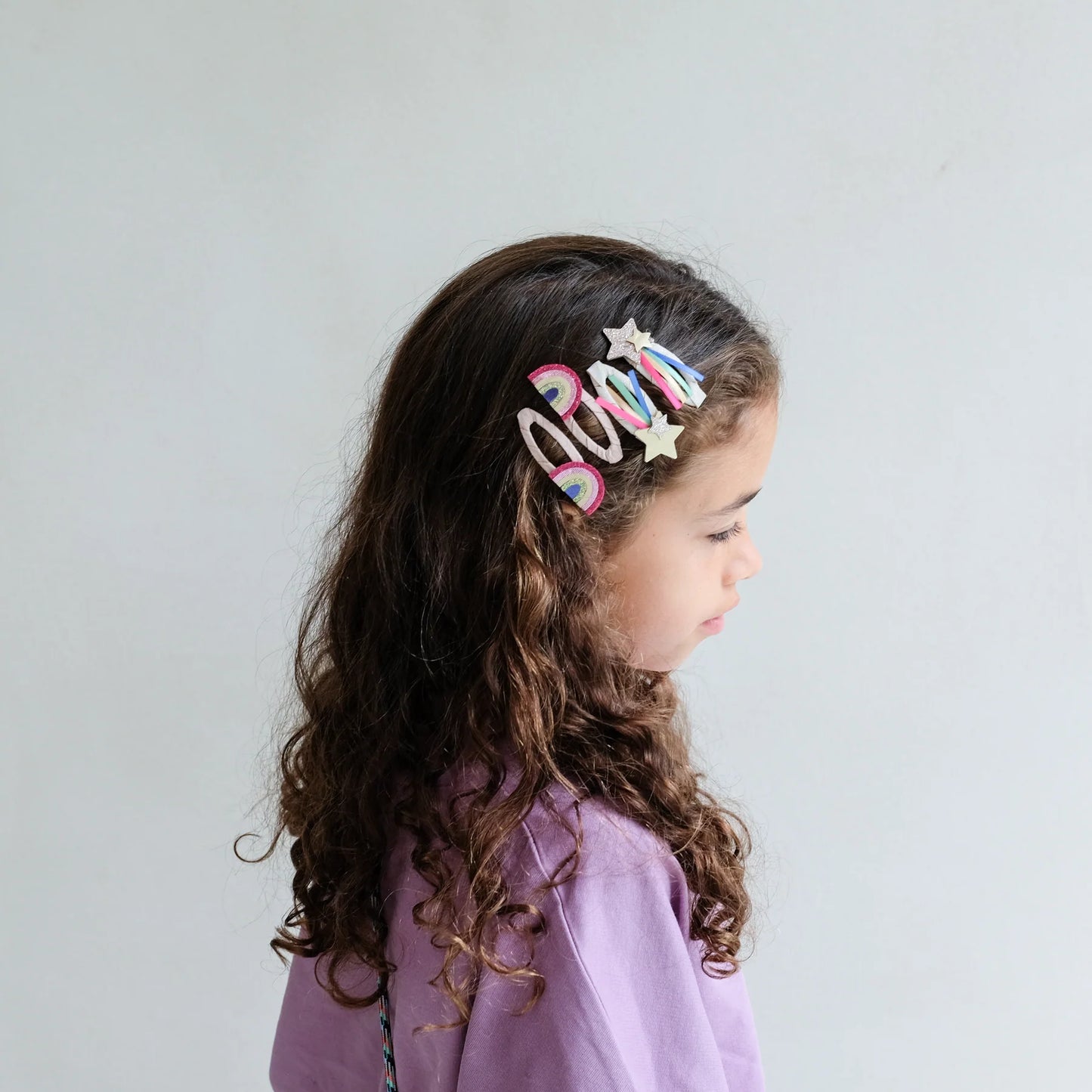 Mimi & Lula – Fermagli capelli Disco Over the Rainbow (set 4 pezzi)