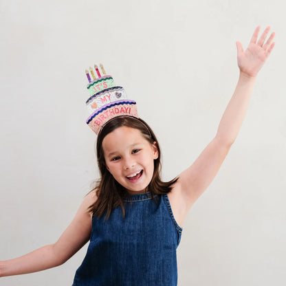 Mimi & Lula – Cerchietto compleanno Birthday Cake Headdress (It's my birthday!)
