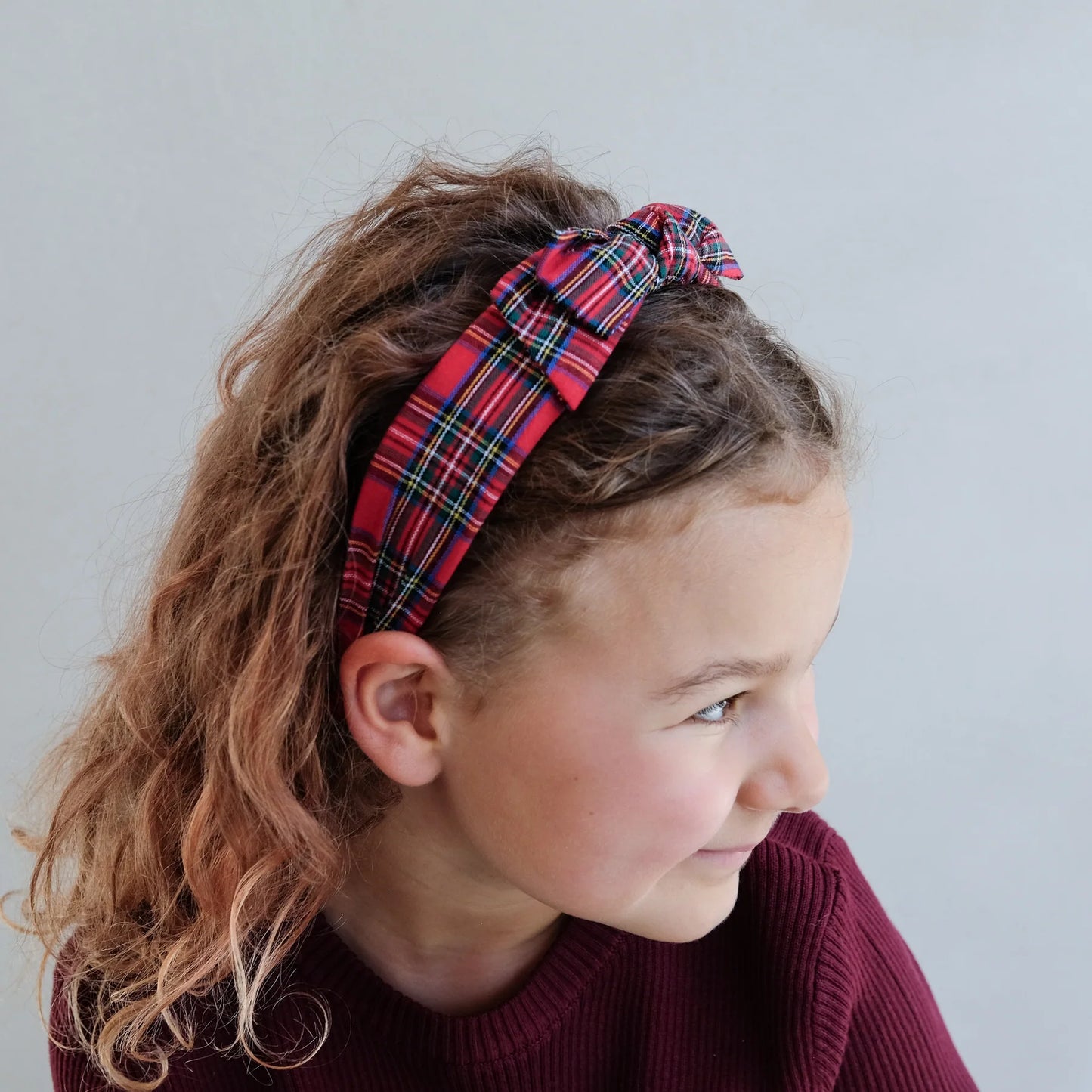 Cerchietto con fiocco Mimi & Lula – Tartan Edie