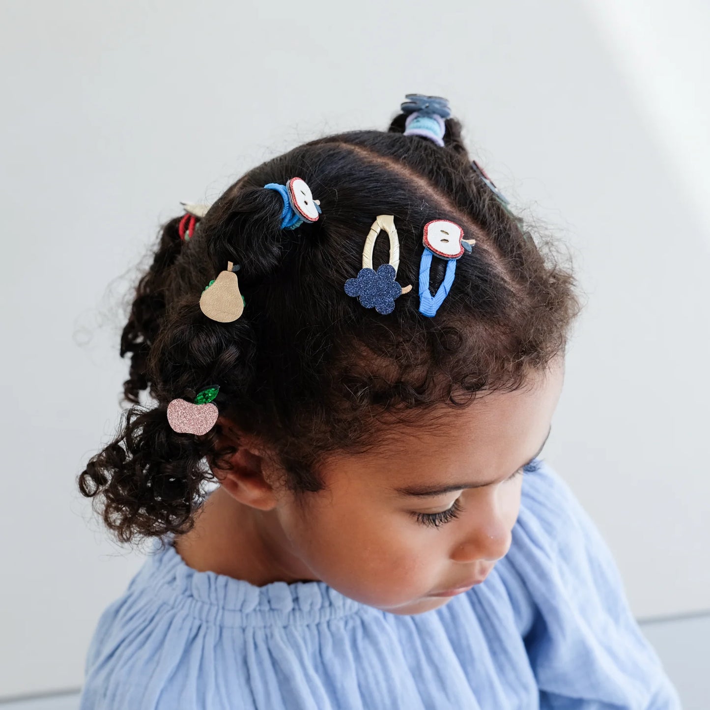 Mimi & Lula – Mollette / fermagli capelli Fruity Mini Clic Clacs (set 5 pezzi)