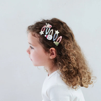 Mimi & Lula – Mini Clic Clac Natalizi Santa & Rudolph (Set 5)
