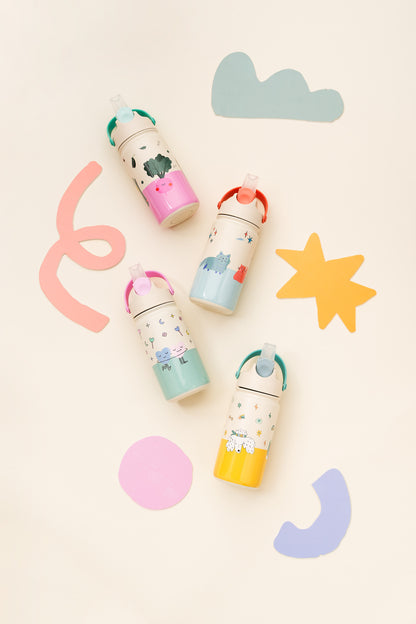 Borraccia Termica in Acciaio Inox 420ml – Veggie Pals | Cotton Cloud