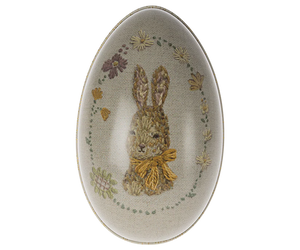 Uovo di Pasqua in metallo da riempire - Coniglio- misura piccola - Apple Pie