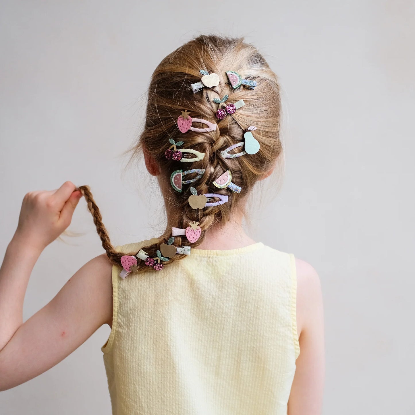 Mollette Capelli Bambina Mimi & Lula Fruit Salad Mini Clic Clacs (Set 5)