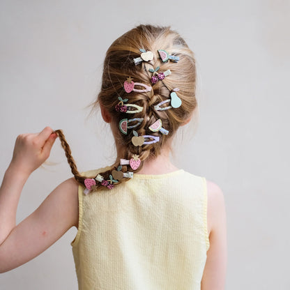 Mollette Capelli Bambina Mimi & Lula Fruit Salad Mini Clic Clacs (Set 5)