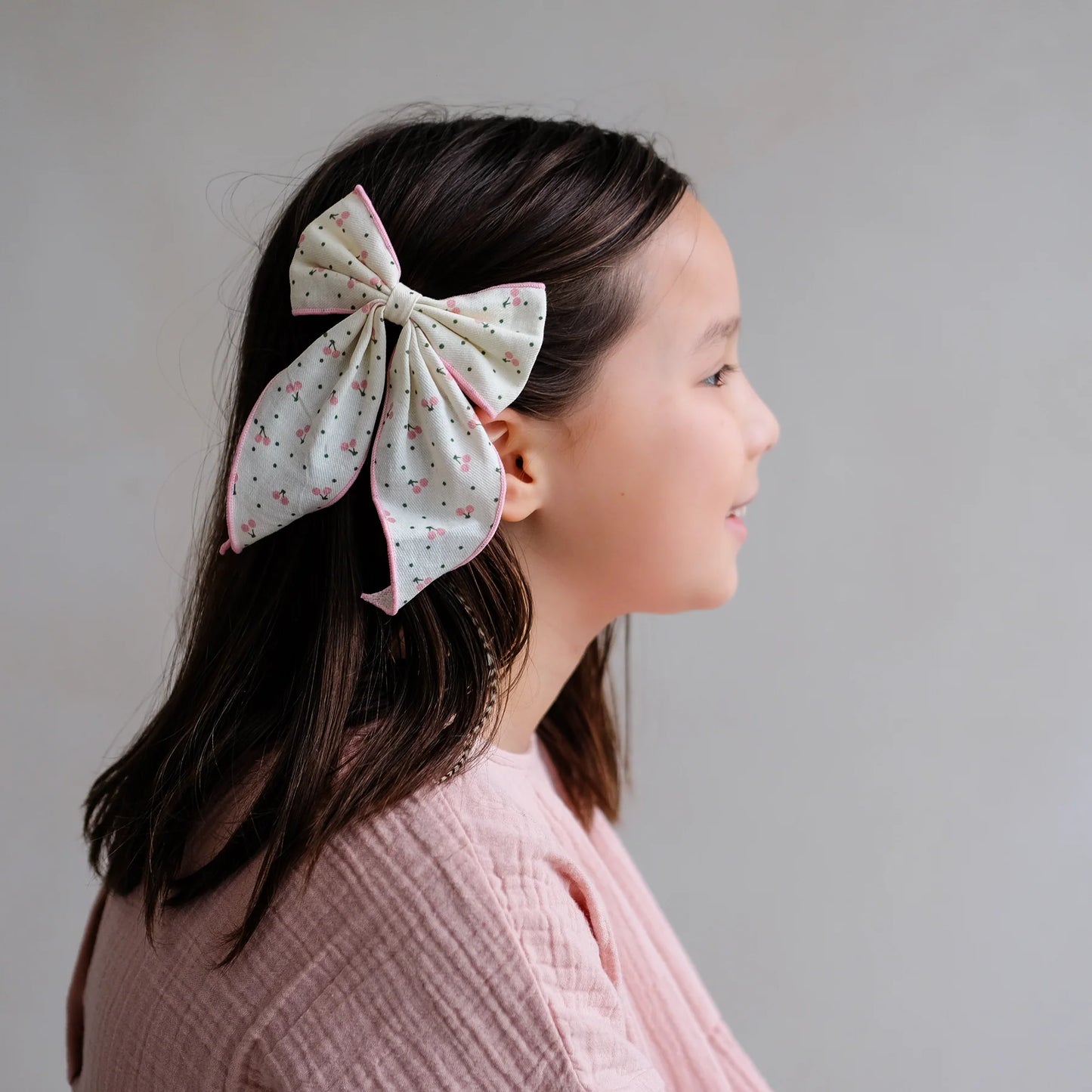 Fiocco Capelli Bambina Mimi & Lula Cherry Print Bow
