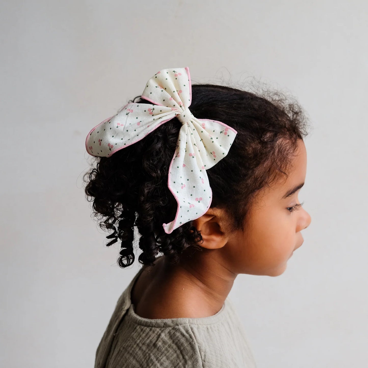 Fiocco Capelli Bambina Mimi & Lula Cherry Print Bow