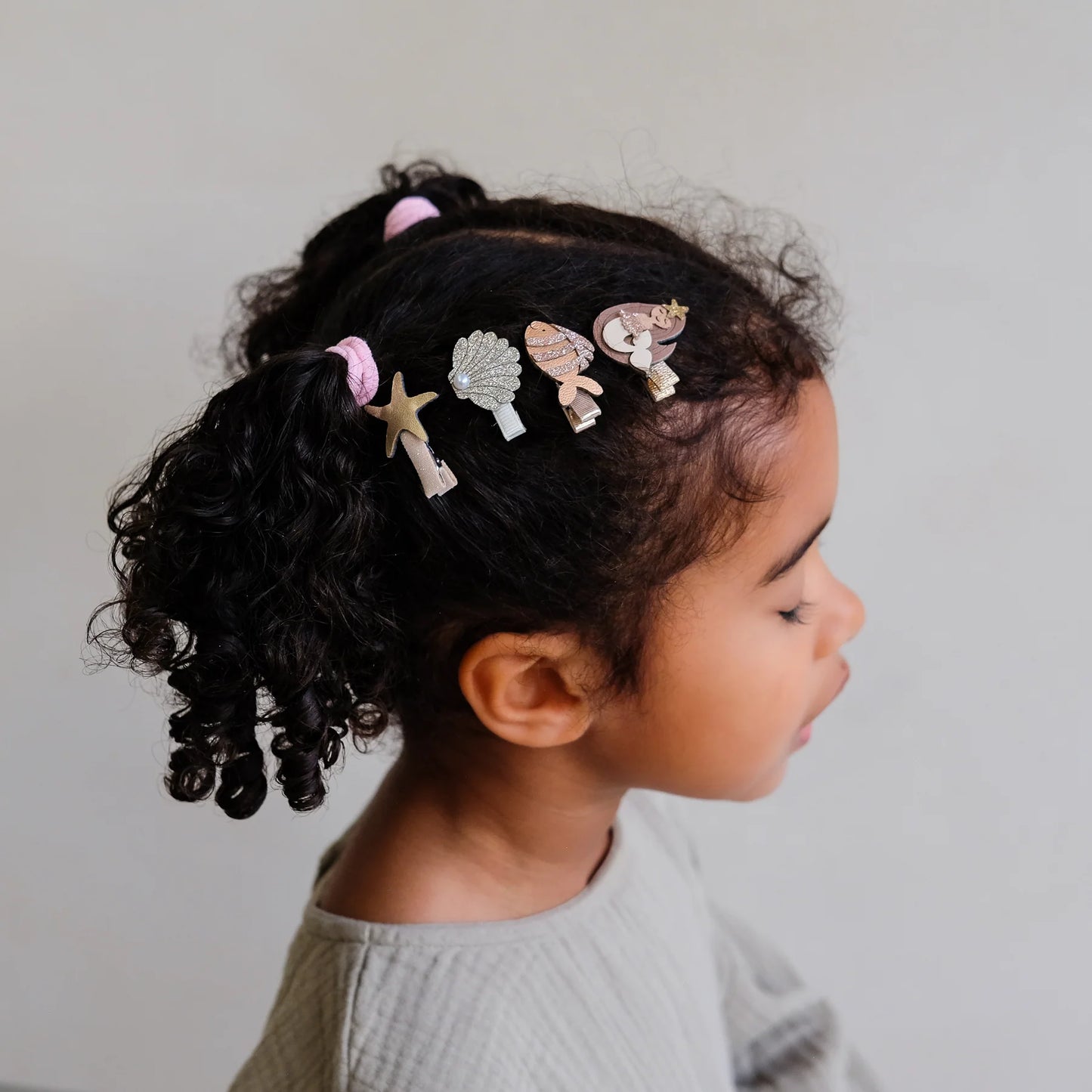 Mollette Capelli Bambina Mimi & Lula Mermaid Mini Clips (Set 8)