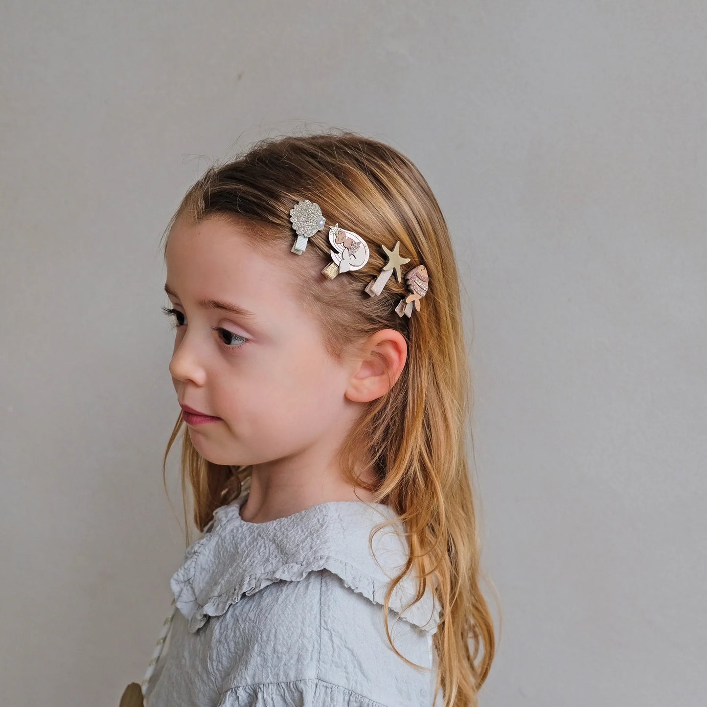 Mollette Capelli Bambina Mimi & Lula Mermaid Mini Clips (Set 8)