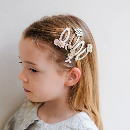 Mollette Capelli Bambina Mimi & Lula Mermaid Clic Clacs (Set 4)