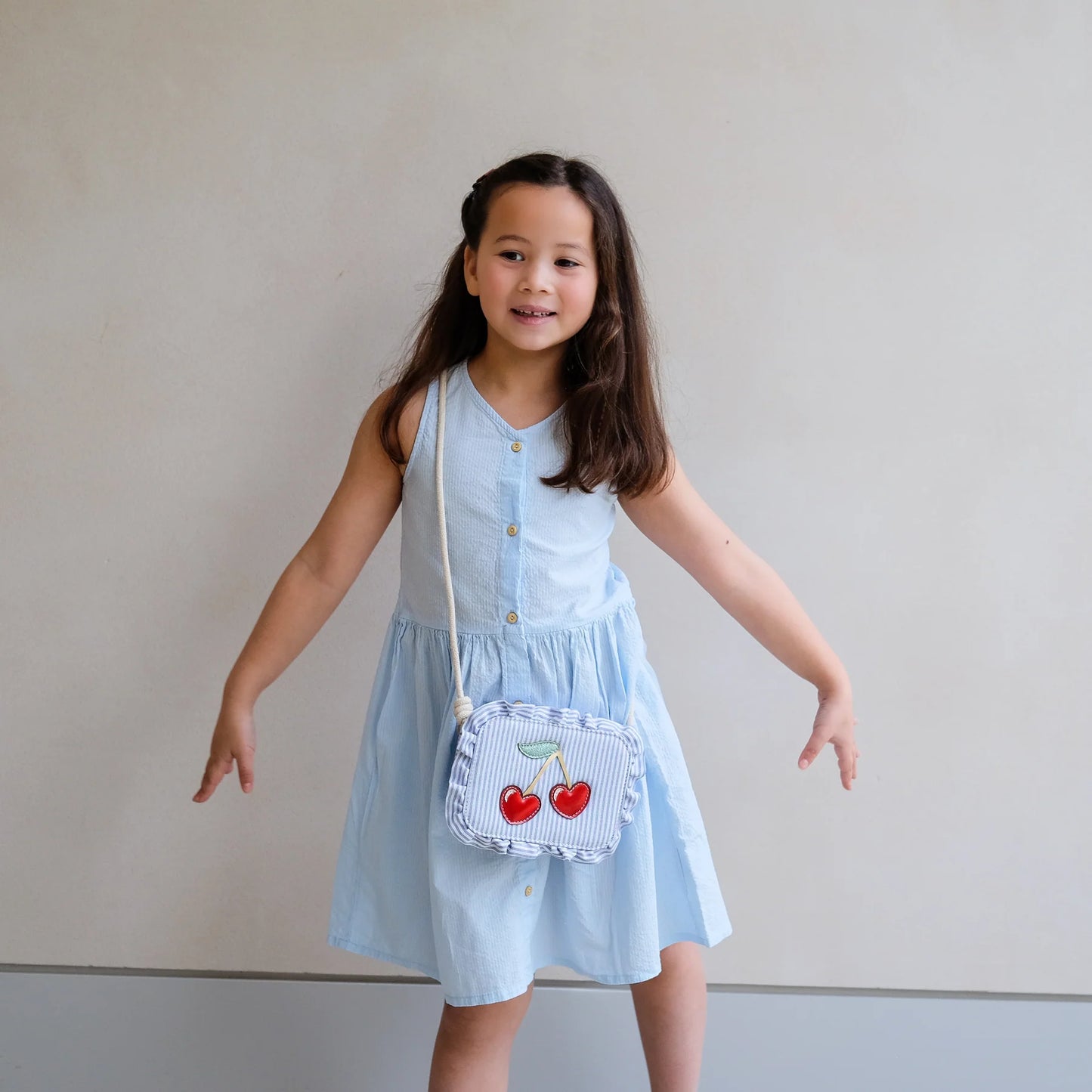 Borsetta Bambina Mimi & Lula Striped Cherry Bag