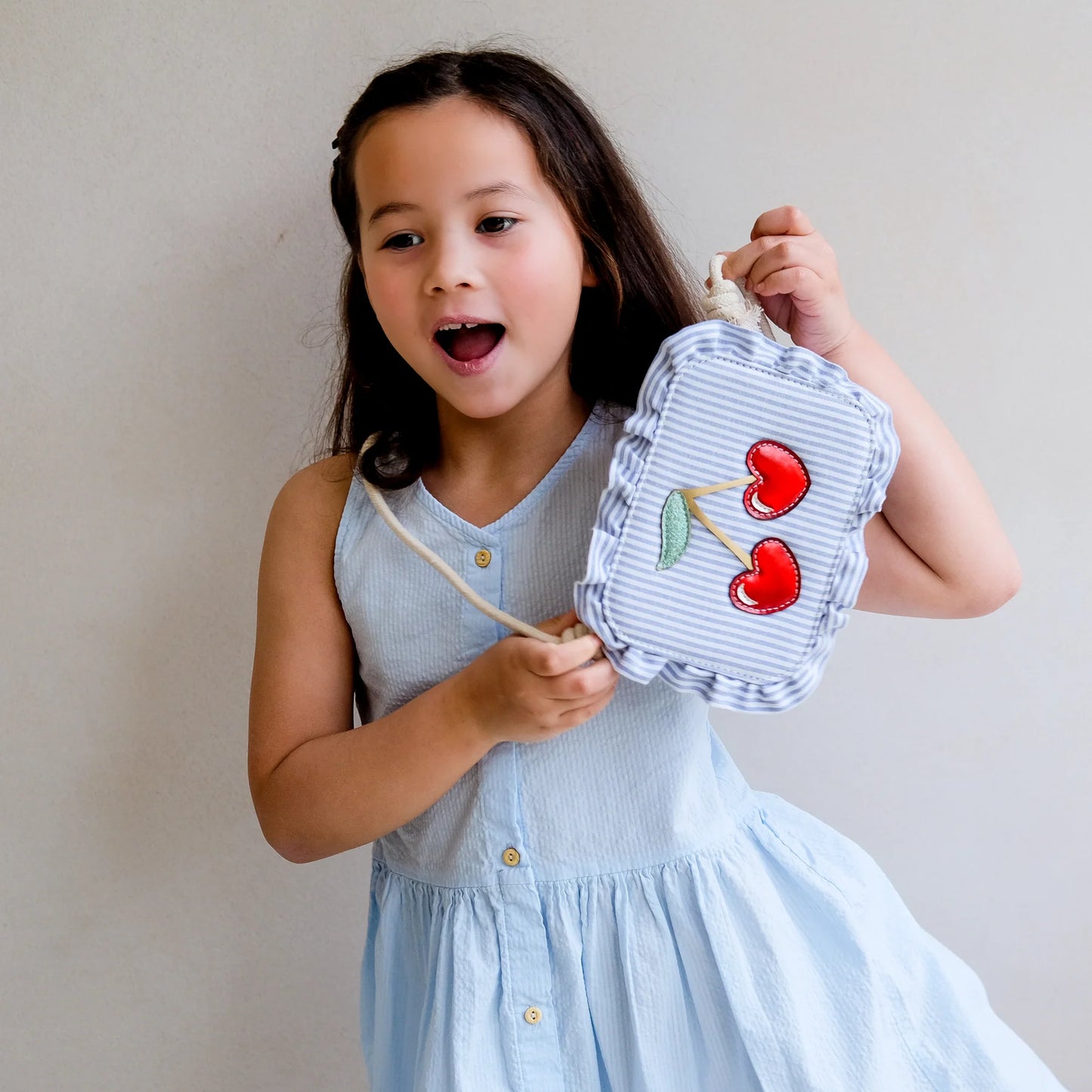 Borsetta Bambina Mimi & Lula Striped Cherry Bag