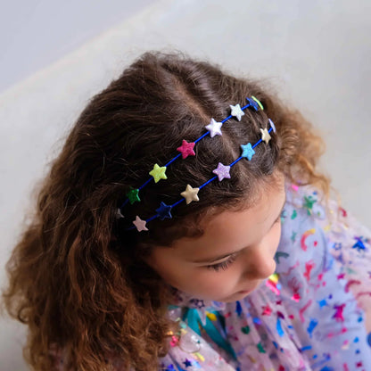 Mimi & Lula – Cerchietto Doppio con Stelline Glitterate | Teeny Weeny Star