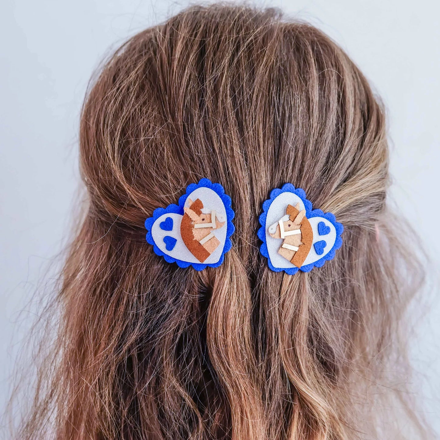 Mimi & Lula – 2 Mollette Pony Scalloped Heart