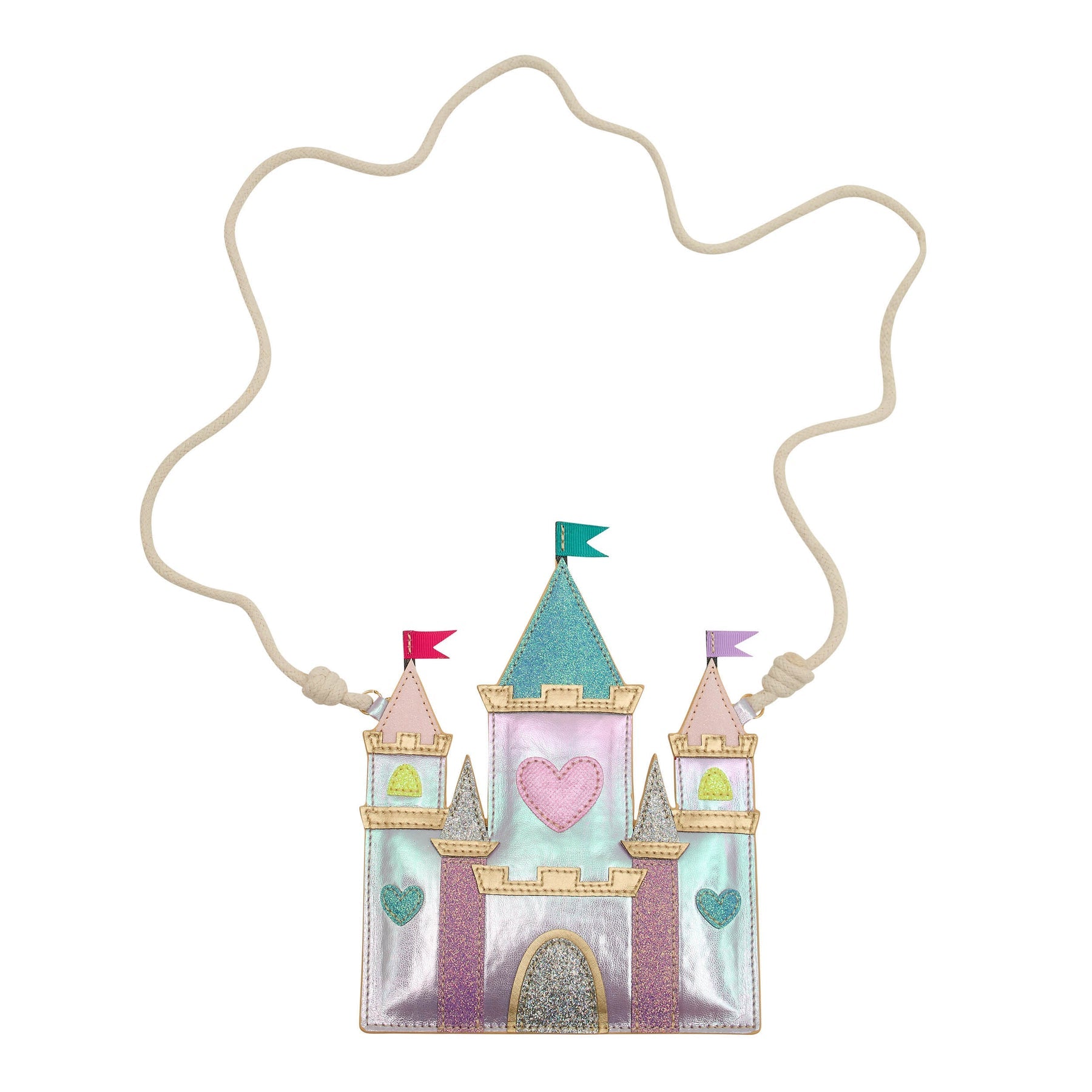 Mimi & Lula borsetta castello arcobaleno bambina Rainbow