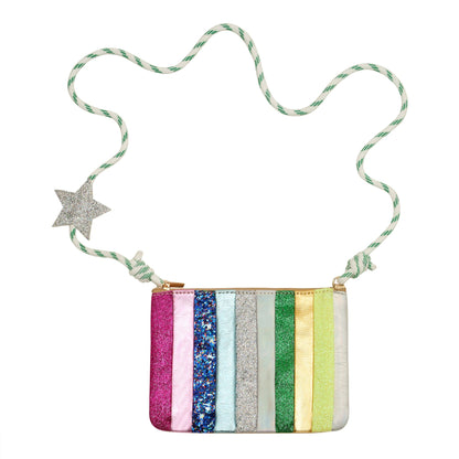 Borsetta a tracolla bambina Mimi & Lula Jazzy Stripe multicolor glitter