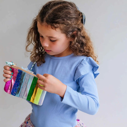Mimi & Lula Jazzy Stripe borsa bambina con tracolla regolabile