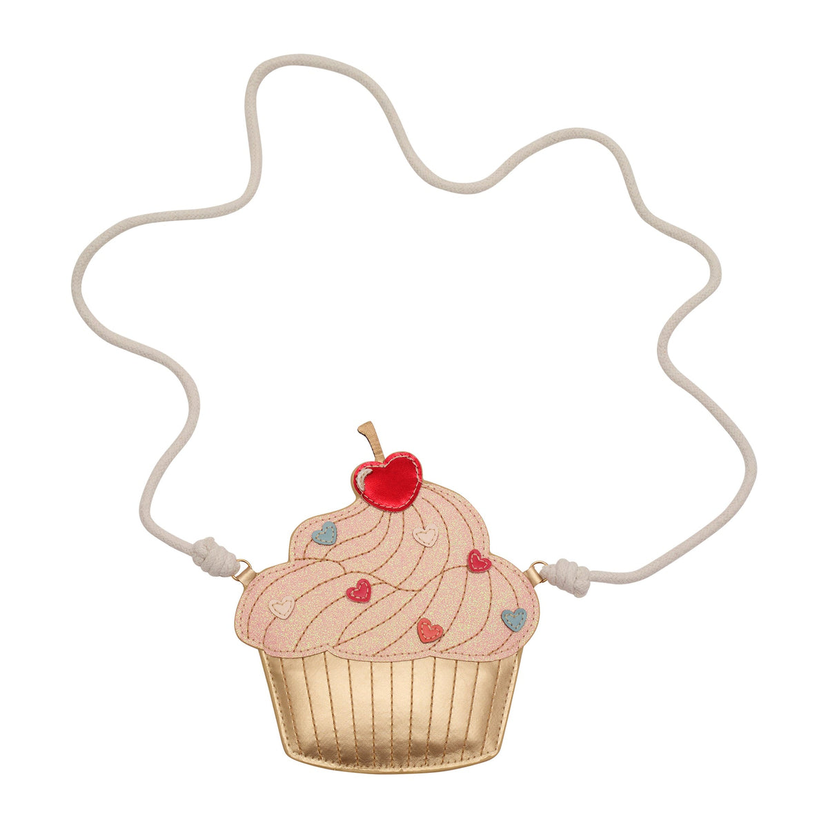 Borsetta cupcake bambina Mimi & Lula Cutey Cupcake rosa e oro