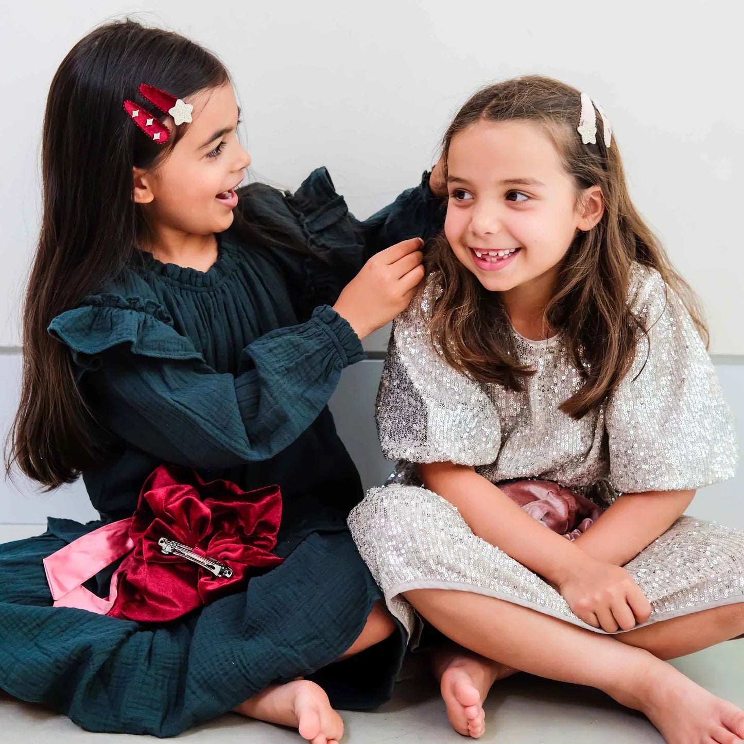 Mimi & Lula – Gifting Pouch Burgundy – Set Regalo 14 Accessori Capelli