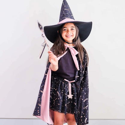 Cappello da Strega Bambina Ethel Nero – Mimi & Lula