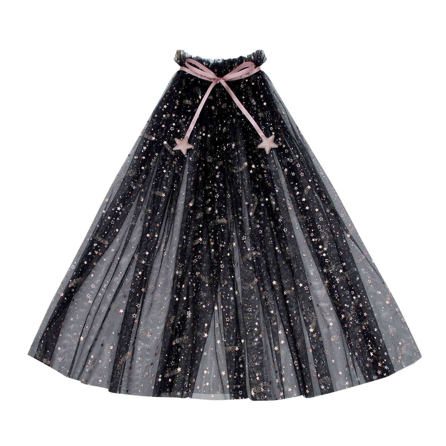 Mantello da strega bambina Ethel Mimi & Lula in tulle nero