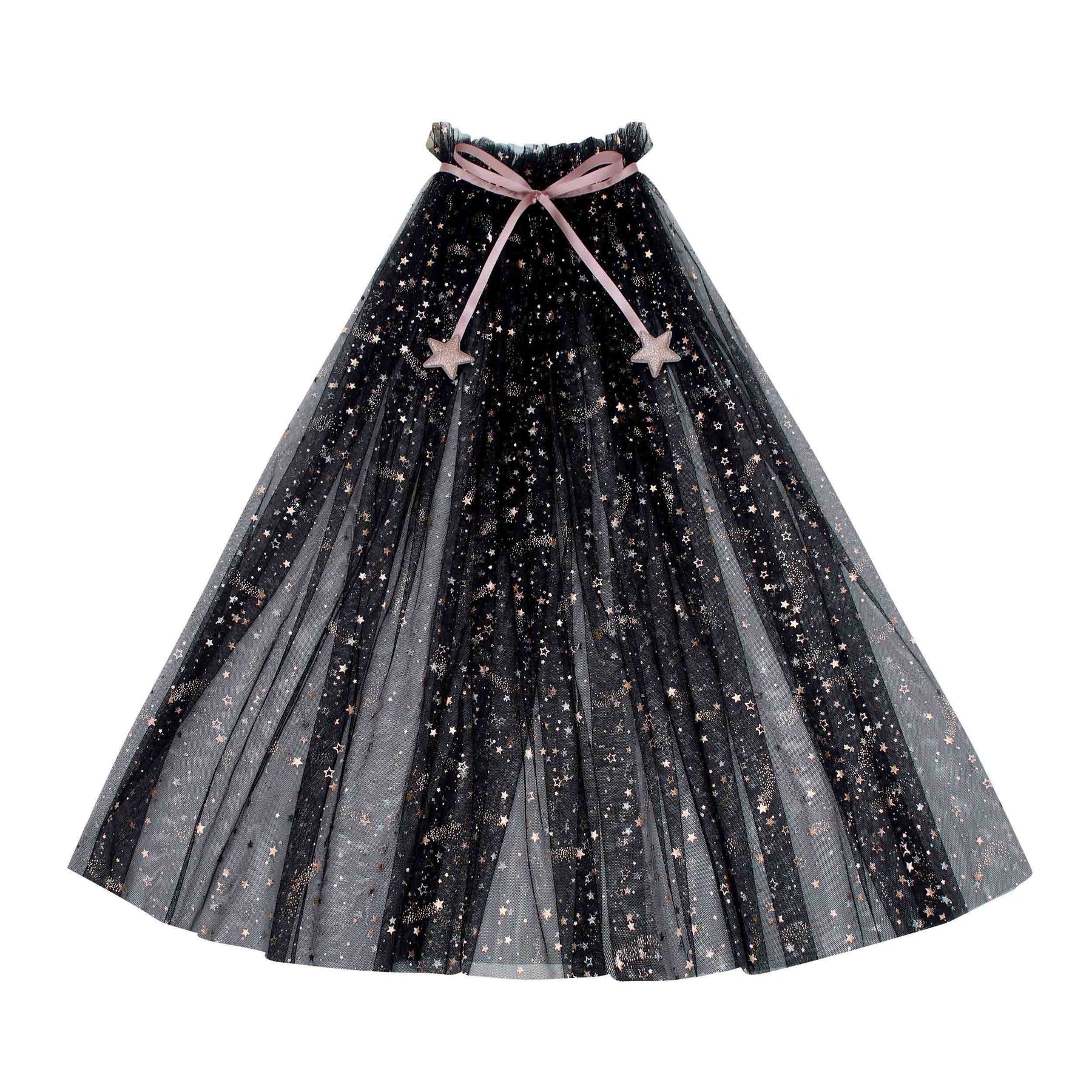 Mantello da strega bambina Ethel Mimi & Lula in tulle nero