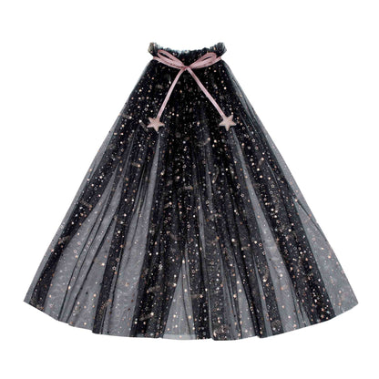 Mantello da strega bambina Ethel Mimi & Lula in tulle nero