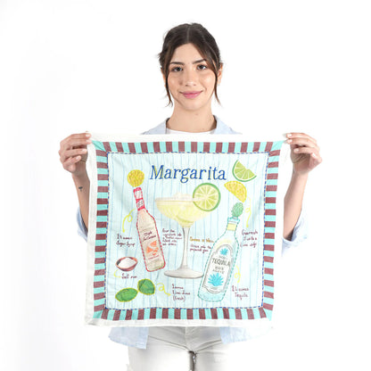 Margarita Muse Bandana Vismaya Mint | Bandana in Cotone Ricamata