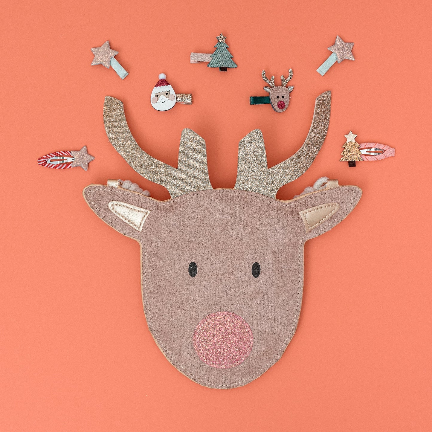 Mimi & Lula – Mini Clic Clac Natalizi Santa & Rudolph (Set 5)