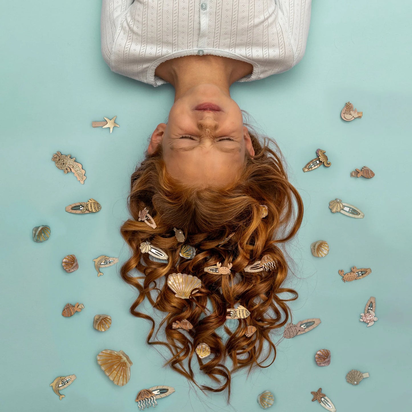 Mollette Capelli Bambina Mimi & Lula Mermaid Mini Clips (Set 8)