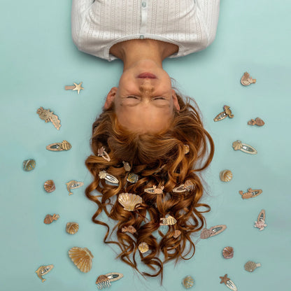 Mollette Capelli Bambina Mimi & Lula Mermaid Mini Clips (Set 8)