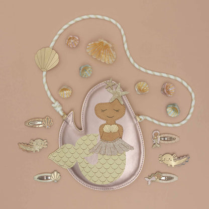 Mollette Capelli Bambina Mimi & Lula Mermaid Clic Clacs (Set 4)