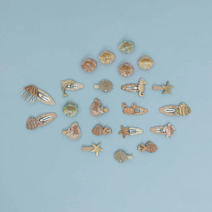 Mollette Capelli Bambina Mimi & Lula Mermaid Mini Clips (Set 8)