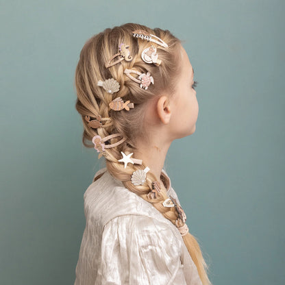 Mollette Capelli Bambina Mimi & Lula Ocean Life Mini Clic Clacs (Set 5)