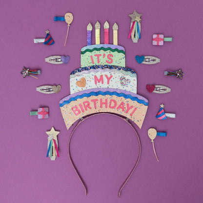 Mimi & Lula – Fermagli capelli Birthday Party Mini Clips (set 8 pezzi)